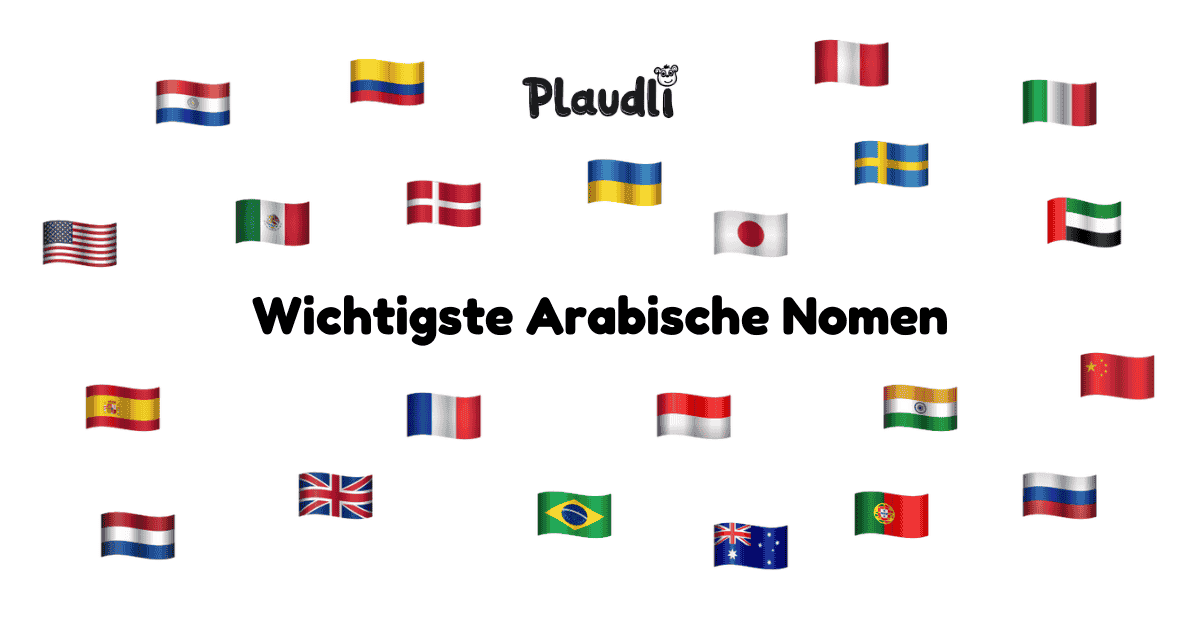 Die 300 Wichtigsten Arabischen Nomen (Liste)
