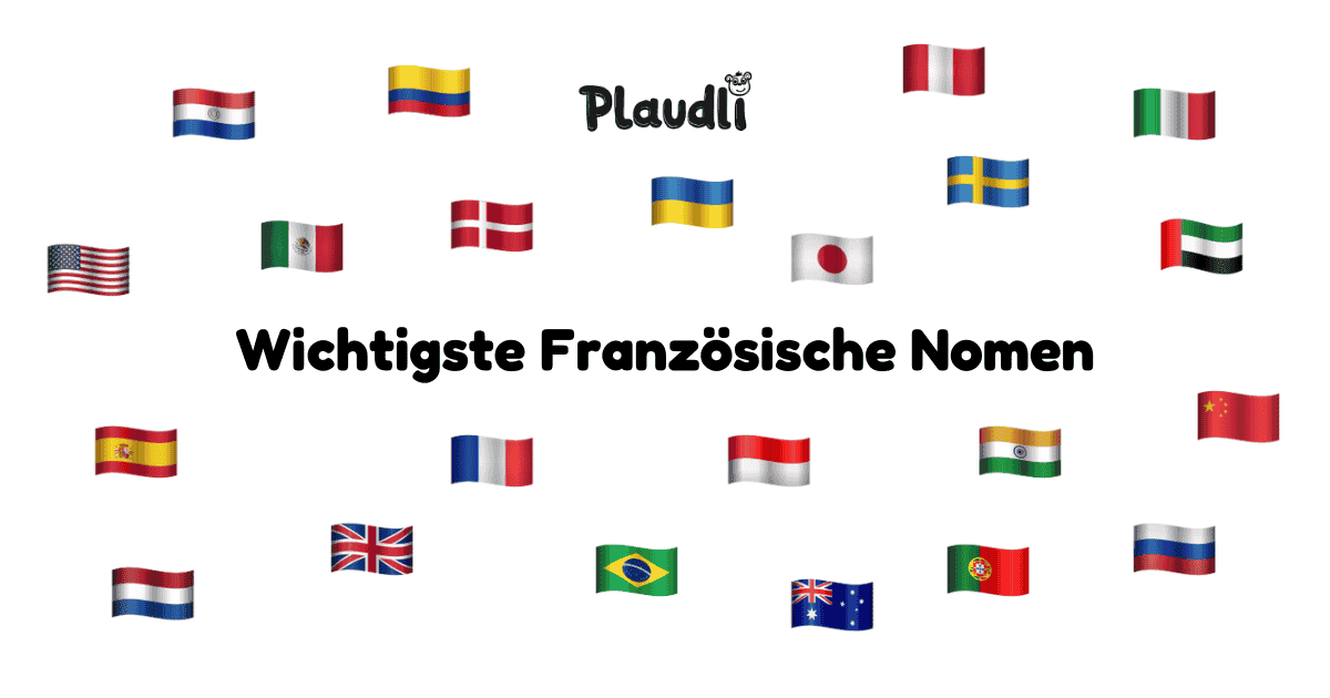Die 500 Wichtigsten Französischen Nomen (Liste)