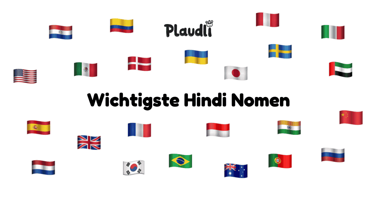Die 750 Wichtigsten Hindi Nomen (Liste)