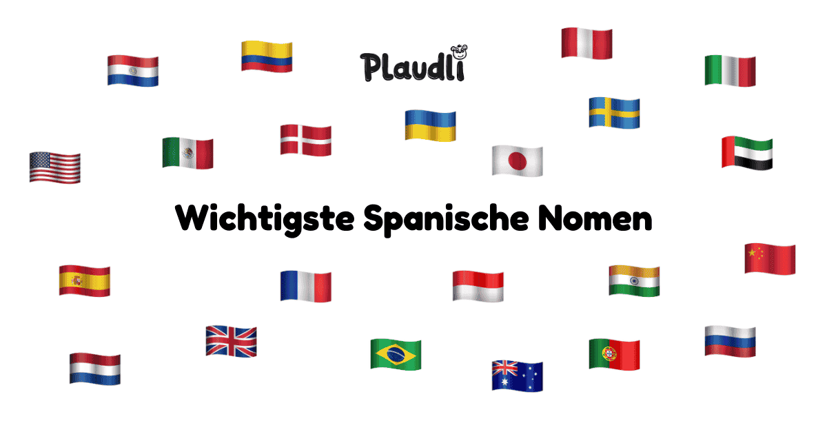 Die 500 Wichtigsten Spanischen Nomen (Liste)