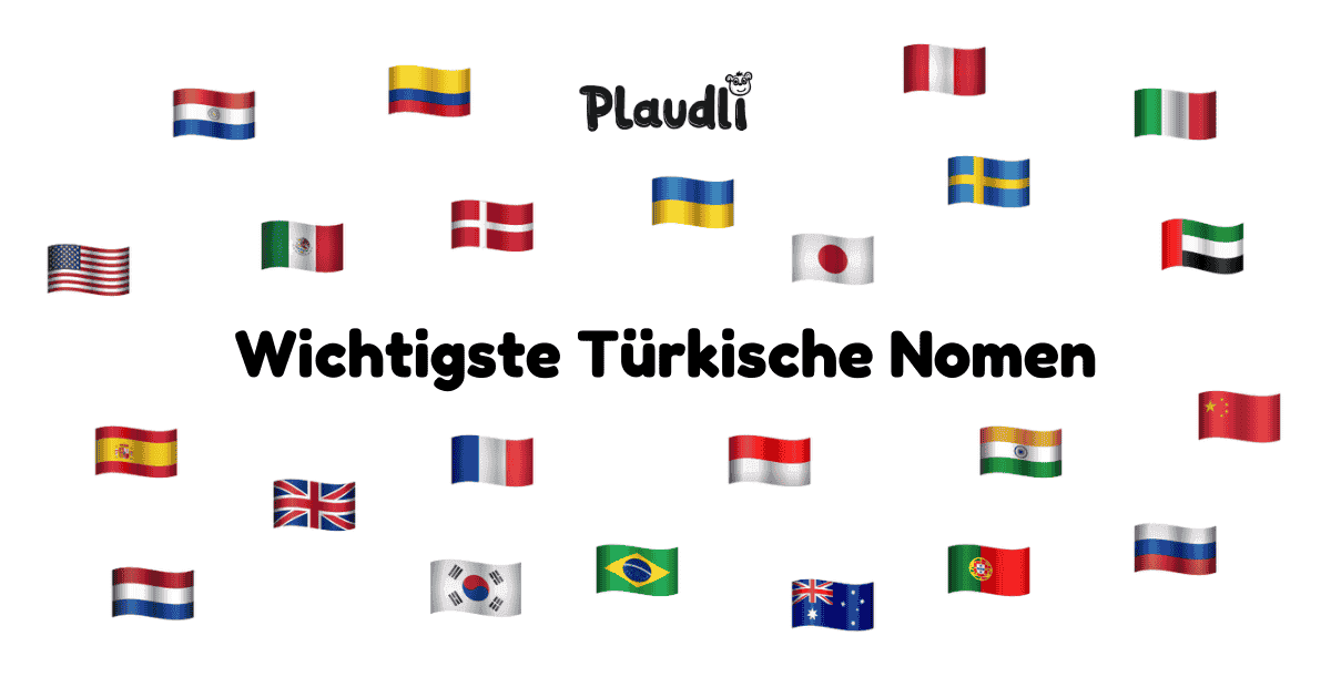 Die 750 Wichtigsten Türkischen Nomen (Liste)