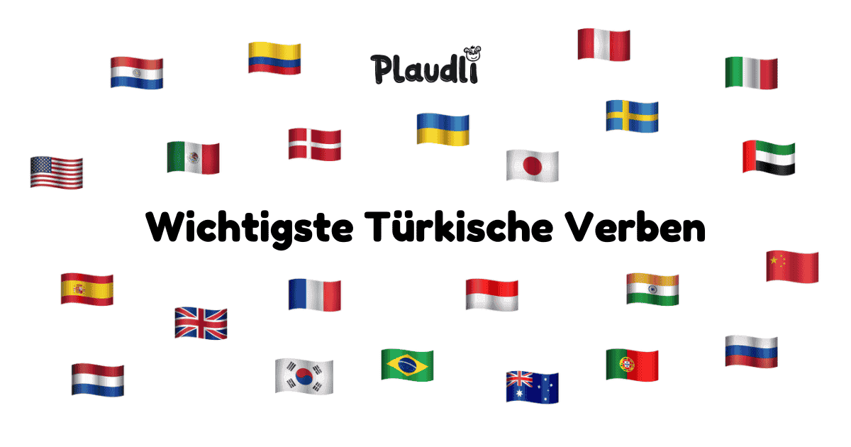 Die 250 wichtigsten türkischen Verben (Liste)